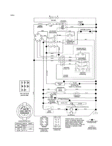 Schematic Diagram parts for Poulan Front-Engine Lawn Tractor PP24KA54-96042019300 from AppliancePartsPros.com