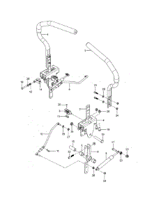 Steering parts for Poulan Rear-Engine Riding Mower PP46SZ-967721801-00 from AppliancePartsPros.com