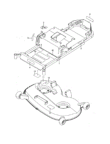 Decals parts for Poulan Rear-Engine Riding Mower PP46SZ-967721801-00 from AppliancePartsPros.com