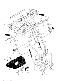 Handles parts for Poulan Gas Snowblower PP8527ES-96192000301 from AppliancePartsPros.com