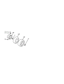 Wheels And Tires parts for Poulan Front-Engine Lawn Tractor PPR16H42STA from AppliancePartsPros.com