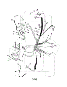Electrical parts for Frigidaire Front-Engine Lawn Tractor PPRGT20H50A from AppliancePartsPros.com