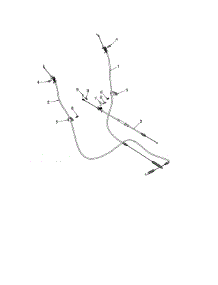 Cable Control Drive & Auger parts for Poulan Gas Snowblower PR240 (96192006701) from AppliancePartsPros.com