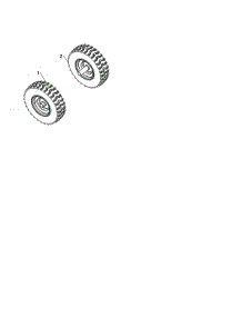 Wheels parts for Poulan Gas Snowblower PR240 (96192006701) from AppliancePartsPros.com