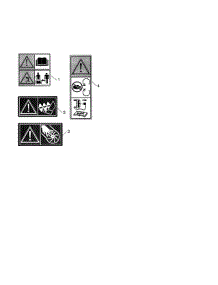Decals parts for Poulan Gas Snowblower PR240 (96192006701) from AppliancePartsPros.com