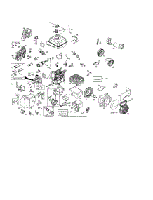 Complete Engine - 585742603 parts for Poulan Gas Snowblower PR240 (96192006701) from AppliancePartsPros.com