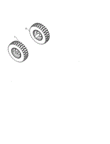 Wheels parts for Poulan Gas Snowblower PR241 (96192009200) from AppliancePartsPros.com