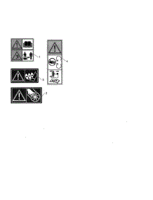 Decals parts for Poulan Gas Snowblower PR241 (96192009200) from AppliancePartsPros.com