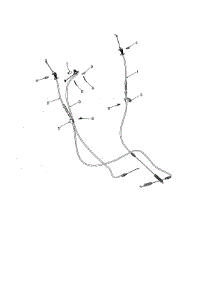 Cable Control Drive & Auger parts for Poulan Gas Snowblower PR270-96192009000 from AppliancePartsPros.com