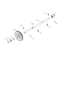 Axle Shaft parts for Poulan Gas Snowblower PR270-96192009000 from AppliancePartsPros.com