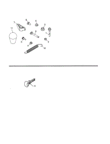 Bag Of Parts / Safety Ignition Key parts for Poulan Gas Snowblower PR270-96192009000 from AppliancePartsPros.com