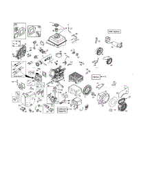 Complete Engine - 585335702 parts for Poulan Gas Snowblower PR270-96192009000 from AppliancePartsPros.com