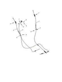Cable Control Drive & Auger parts for Poulan Gas Snowblower PR270A-96192009600 from AppliancePartsPros.com