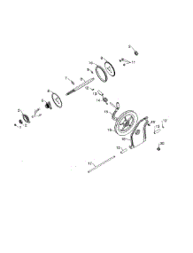 Drive parts for Poulan Gas Snowblower PR270A-96192009600 from AppliancePartsPros.com