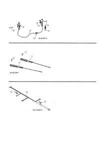 Cable Interlock / Handle / Wire Harness parts for Poulan Gas Snowblower PR271-96192009101 from AppliancePartsPros.com