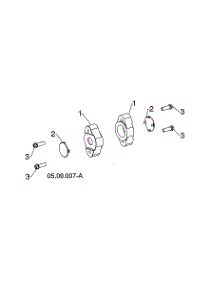 Auger Bearing parts for Poulan Gas Snowblower PR271-96192009102 from AppliancePartsPros.com