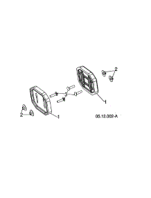 Skid Plate parts for Poulan Gas Snowblower PR271-96192009102 from AppliancePartsPros.com