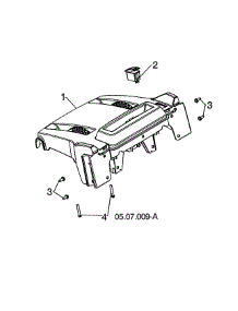 Console Base Multicontrol W /  Switch parts for Poulan Gas Snowblower PR271-96192009102 from AppliancePartsPros.com