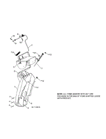 Chute Weldment parts for Poulan Gas Snowblower PR271-96192009102 from AppliancePartsPros.com
