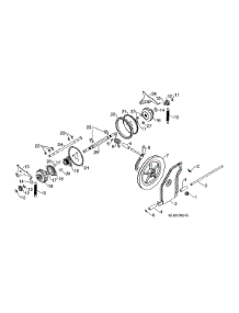 Drive parts for Poulan Gas Snowblower PR271-96192009102 from AppliancePartsPros.com