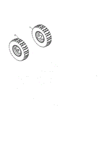 Wheels parts for Poulan Gas Snowblower PR300-96192007104 from AppliancePartsPros.com