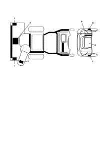 Decals parts for Poulan Gas Snowblower PR624ES-96192002900 from AppliancePartsPros.com