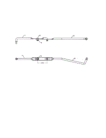 Shifter Rods parts for Poulan Gas Snowblower PR624ES-96192002901 from AppliancePartsPros.com
