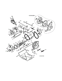 Drive parts for Poulan Gas Snowblower PR624ES-96192003701 from AppliancePartsPros.com