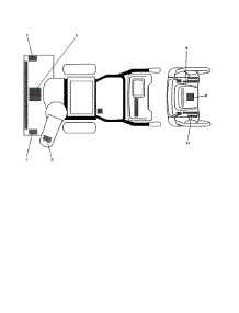 Decals parts for Poulan Gas Snowblower PR624ES-96192003701 from AppliancePartsPros.com
