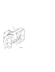 Auger Housing parts for Poulan Gas Snowblower PR624ES-96192003703 from AppliancePartsPros.com