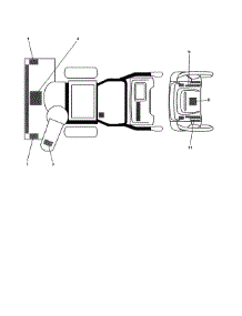 Decals parts for Poulan Gas Snowblower PR624ES-96192003703 from AppliancePartsPros.com