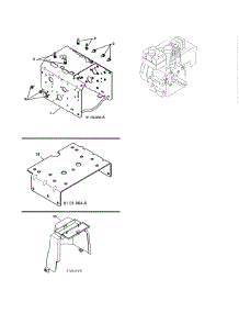 Engine / Mounting Plate / Cover parts for Poulan Gas Snowblower PR624ES-96198004300 from AppliancePartsPros.com