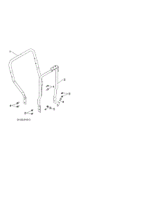 Lower Handle parts for Poulan Gas Snowblower PR624ES-96198004301 from AppliancePartsPros.com