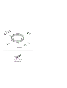 Bag Of Parts parts for Poulan Gas Snowblower PR624ES-96198004301 from AppliancePartsPros.com
