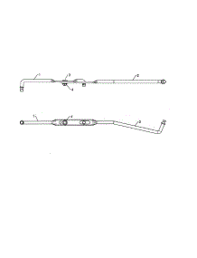 Shifter Rods parts for Poulan Gas Snowblower PR624ES-96198004600 from AppliancePartsPros.com