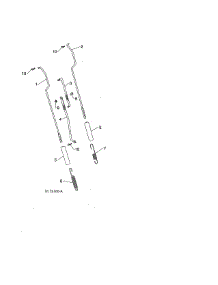 Impeller & Traction Rods parts for Poulan Gas Snowblower PR624ES-96198004601 from AppliancePartsPros.com