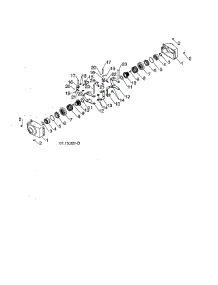 Steering Yoke & Bracket / Cover parts for Poulan Gas Snowblower PR624ES-96198004601 from AppliancePartsPros.com