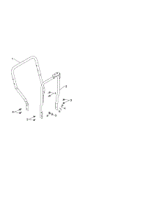 Lower Handle parts for Poulan Gas Snowblower PR624ES-96198004602 from AppliancePartsPros.com