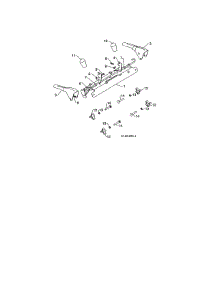 Control Panel & Levers parts for Poulan Gas Snowblower PR624ES-96198004604 from AppliancePartsPros.com