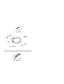 Bag Of Parts parts for Poulan Gas Snowblower PR624ES-96198004604 from AppliancePartsPros.com