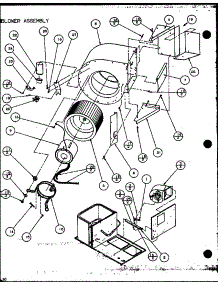 Blower Assembly (Spcg240451a / P1105901c) (Spcg240701a / P1105902c) (Spcg240901a / P1105903c) (Spcg300451a / P1105904c) (Spcg300701a / P1105905c) (Spcg300901a / P1105906c) parts for Amana Air Handler PRC3A/P9850401C from AppliancePartsPros.com
