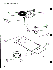 Top Cover Assembly (Spcg420901a / P1106001c) (Spcg420903a / P1106002c) (Spcg421151a / P1106003c) (Spcg421153a / P1106004c) (Spcg480901a / P1106005c) (Spcg480903a / P1106006c) (Spcg481151a / P1106007c) (Spcg481153a / P1106008c) (Spcg481351a / P1106009c) (Spcg481353a / P110601 parts for Amana Air Handler PRC3A/P9850402C from AppliancePartsPros.com