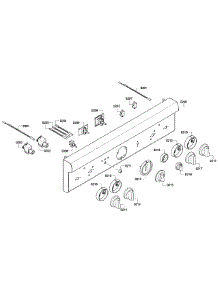 Control Panel parts for Thermador Range PRD304GHU/03 from AppliancePartsPros.com