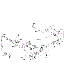 Manifold Assy parts for Thermador Range PRD304GHU/03 from AppliancePartsPros.com