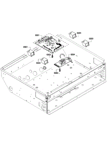 Pcb's Layout parts for Thermador Range PRD304GHU/03 from AppliancePartsPros.com