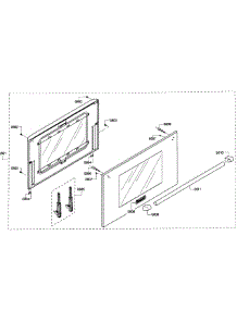 Door Assy parts for Thermador Range PRD366GHU/08 from AppliancePartsPros.com