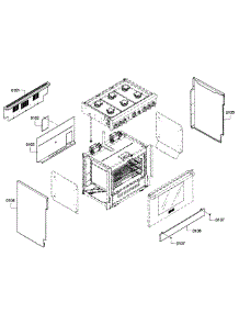 Main Assy parts for Thermador Range PRD366GHU/10 from AppliancePartsPros.com