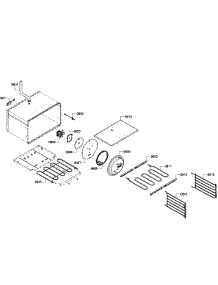 Oven Assy parts for Thermador Range PRD366GHU/10 from AppliancePartsPros.com