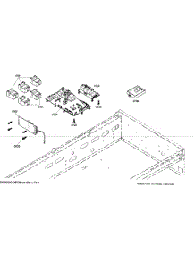 Pcbs parts for Thermador Range PRD484ECG02 from AppliancePartsPros.com