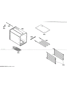 Small Oven parts for Thermador Range PRD484ECG02 from AppliancePartsPros.com
